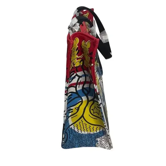 New Coach 5227 Disney Mickey Mouse X Keith Haring Tote 42 NWT Multicolor - Picture 5 of 8